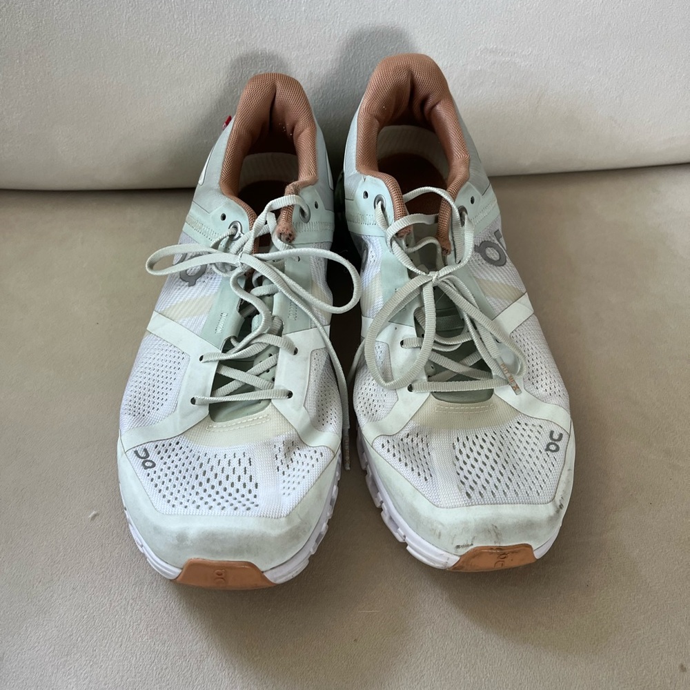 On cloud shoes